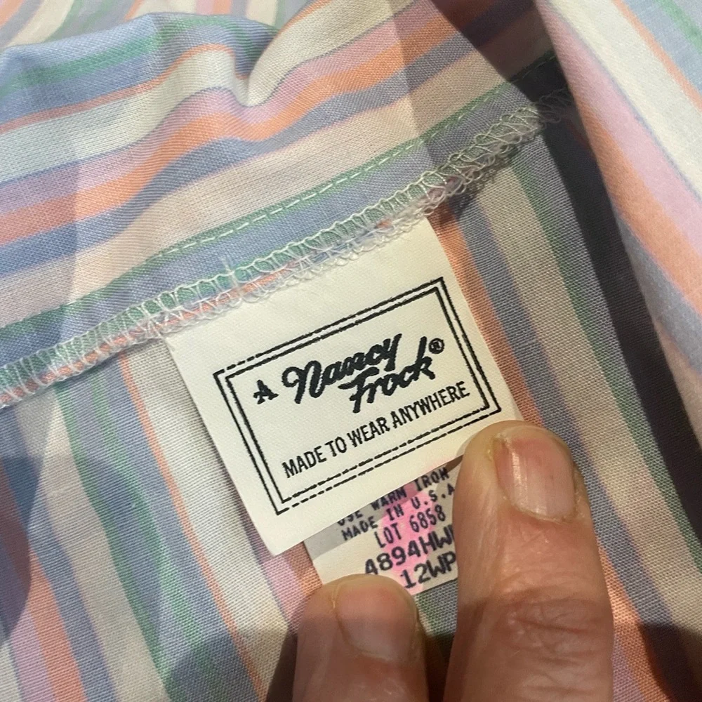 NWOT 1970s A Nancy Frock Day Dress - Picture 7 of 7